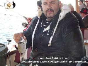 29 Ekim 2011 Çeşme Dalyan, Tekne'den Balık Avı Turu